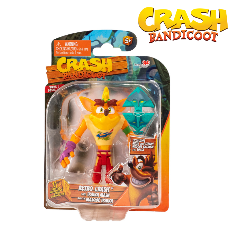 Crash Bandicoot Licensed Action Figures!