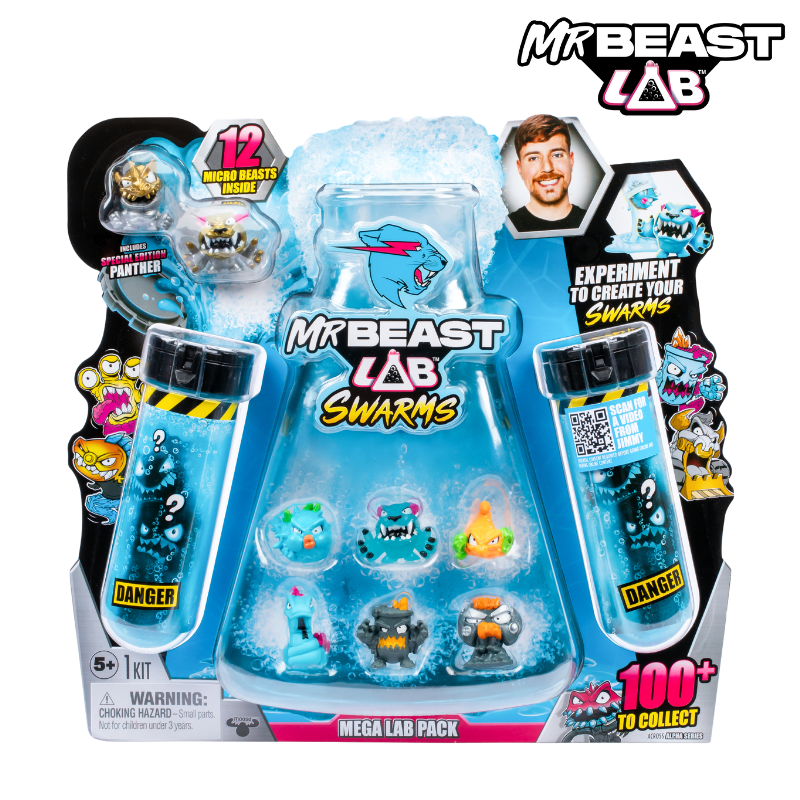 NEW! MrBeast Lab™ Collectible Figures
