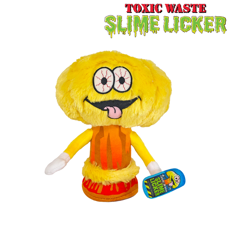 NEW! Toxic Waste® Mr. Toxie Head Plush