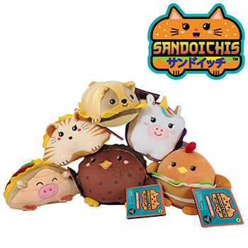 NEW! Sandoichis™ 6 Inch Sandwich Plush