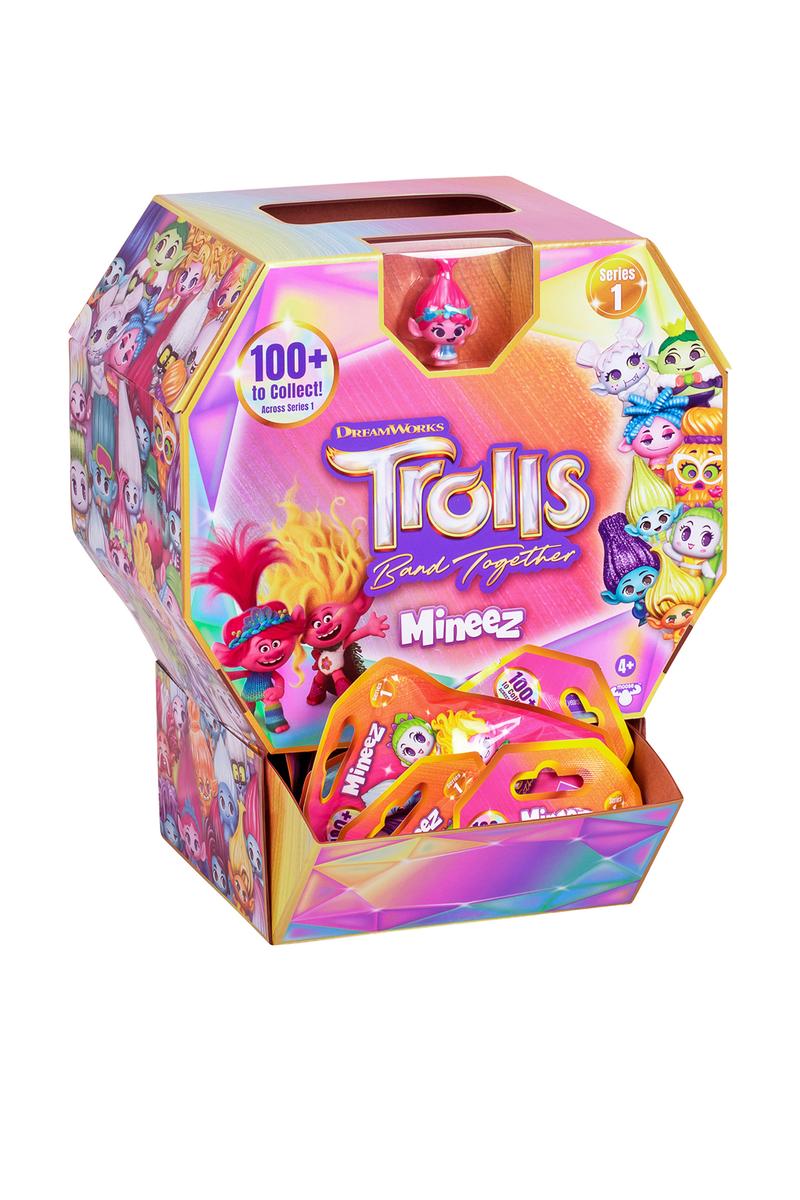 Trolls Band Together Mineez 1.5 inch Collectible Figures 2 Pack, 100+ Figs  to Collect, Ages 3+