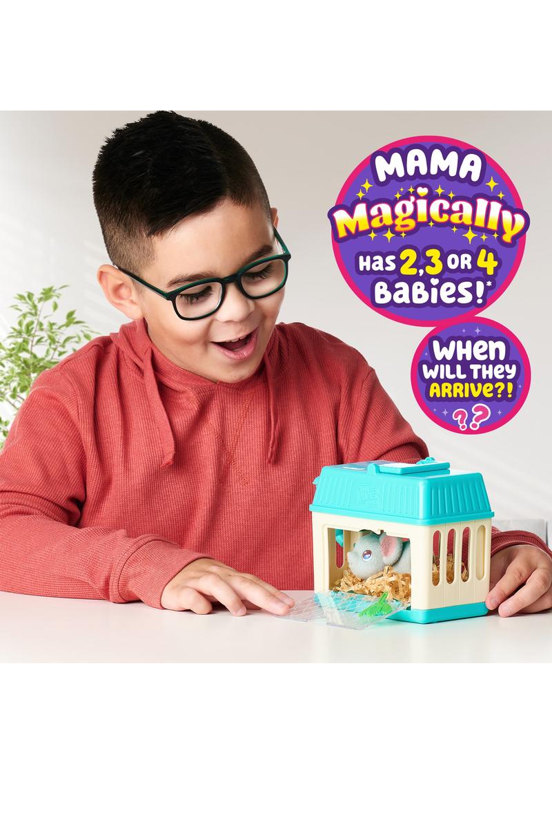 Little Live Pets Mama Surprise Mini Lil Bunny Interactive Plush