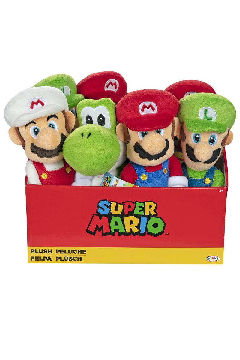 Wholesale Nintendo® Super Mario™ Core 6 Inch Plush in 8pc Counter Display |  409474-16-L2P