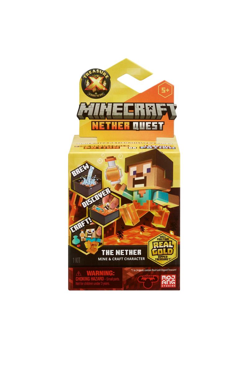 Wholesale Treasure X™ Minecraft 'The Nether' Single Pack in 12pc Counter  Display