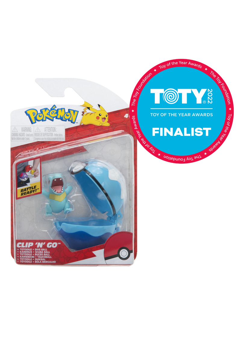 Pokemon Clip 'N' Go Assortment by Wicked Cool Toys