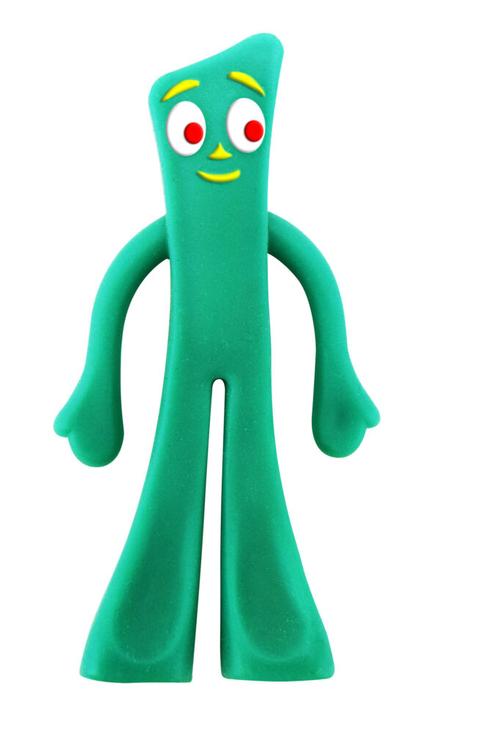 gumby stretch toy