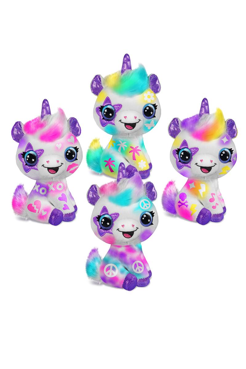 airbrush plush unicorn