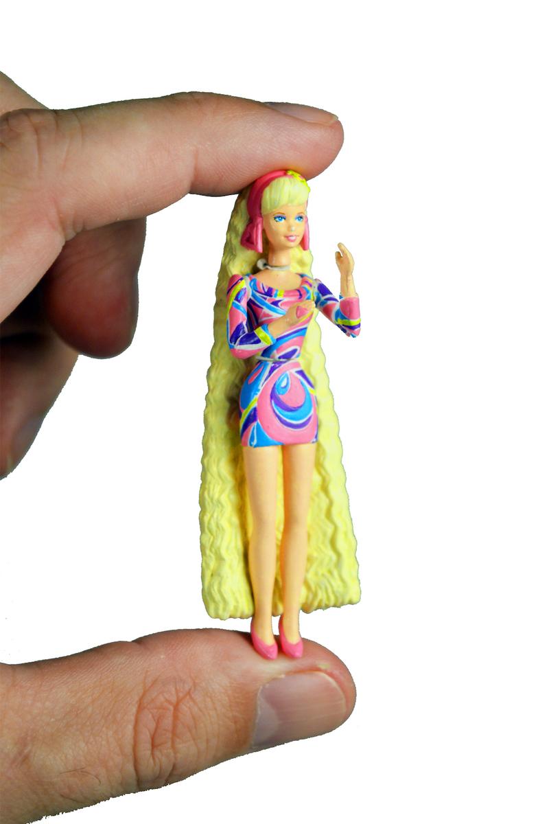 world's smallest toys barbie