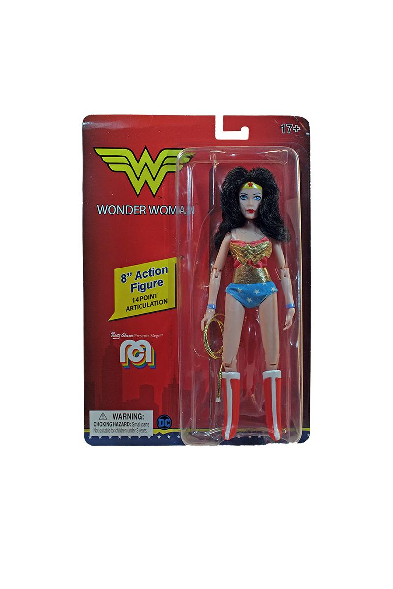 Mego Classic Wonder Woman 14" Action Figure Doll Marty Abrams New NRFB Limited 