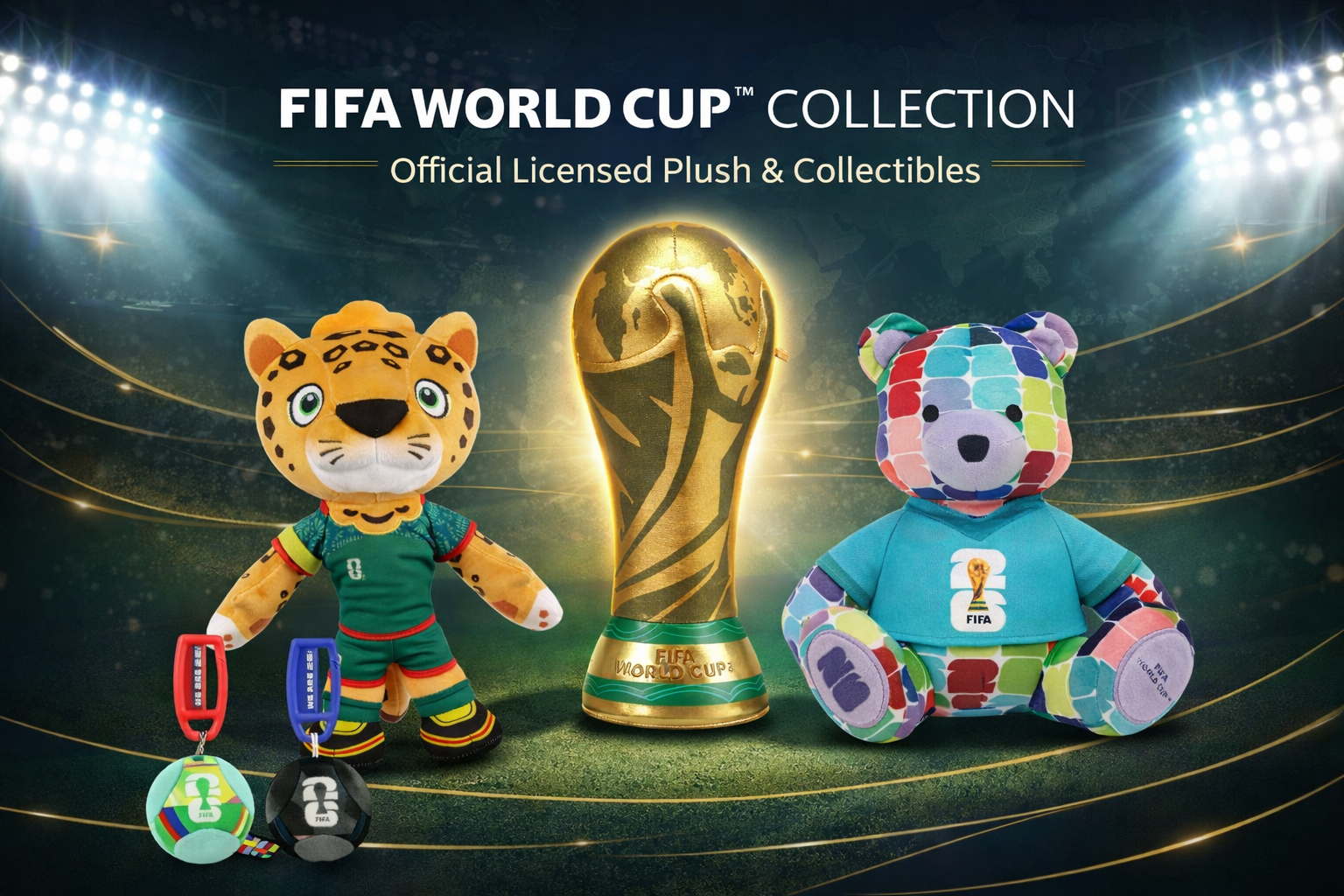 World Cup Wholesale Plush & Licensed Plush Toys – FIFA, Squishmallows, Deddy Bears & More